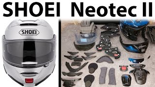 Shoei Neotec II - Полная разборка (disassembly)