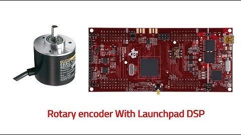 Rotary encoder with F28379D LaunchPad DSP