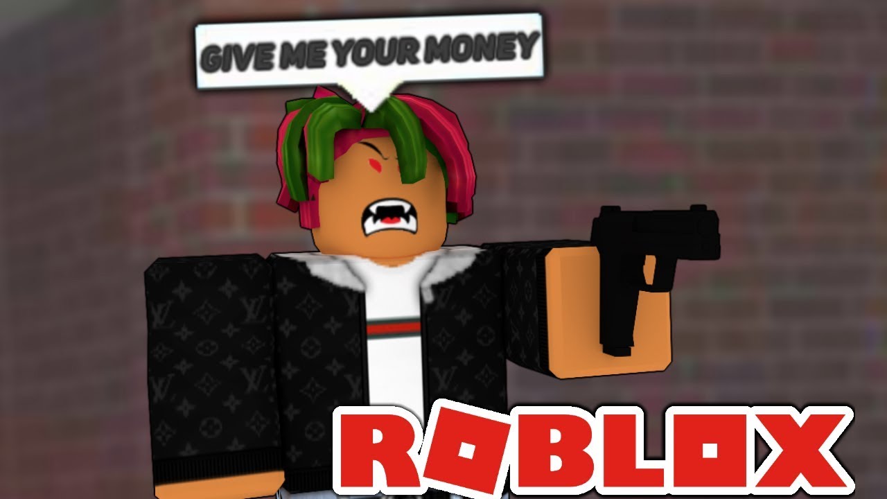 Roblox character throwing up gang signs - reqoplatino