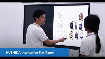HUSHIDA Interactive Whiteboard Smart Whiteboard Interactive Flat Panel 55" 65" 75" 86" 100"