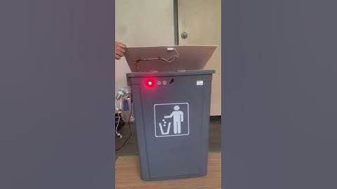 PROJECT FYP 2 - AUTOMATIC TRASH CAN WITH DISINFECTANT FEATURES