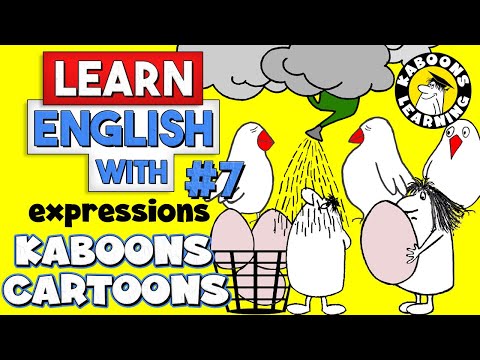 English Learning with Kaboons Cartoons expressions #7 ESL