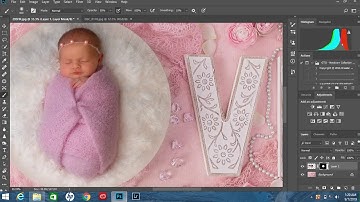 Newborn composite tutorial/ Newborn digital backdrop tutorial
