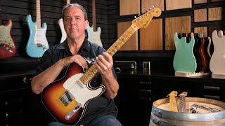 Video thumbnail of "Fender Custom Shop Eric Clapton Crossroads Blind Faith Telecaster | A Closer Look"