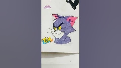 Tom | tom and jerry cartoon drawing easy #tomandjerry #shortvideo #trending #shorts #warnerbros #new