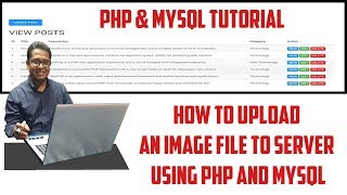 How to Upload an Image File to Server using PHP and MYSQL