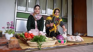 видео: Куры и баклажаны превратились в вкусный ужин со свежим хлебом картинка: Куры и баклажаны превратились в вкусный ужин со свежим хлебом