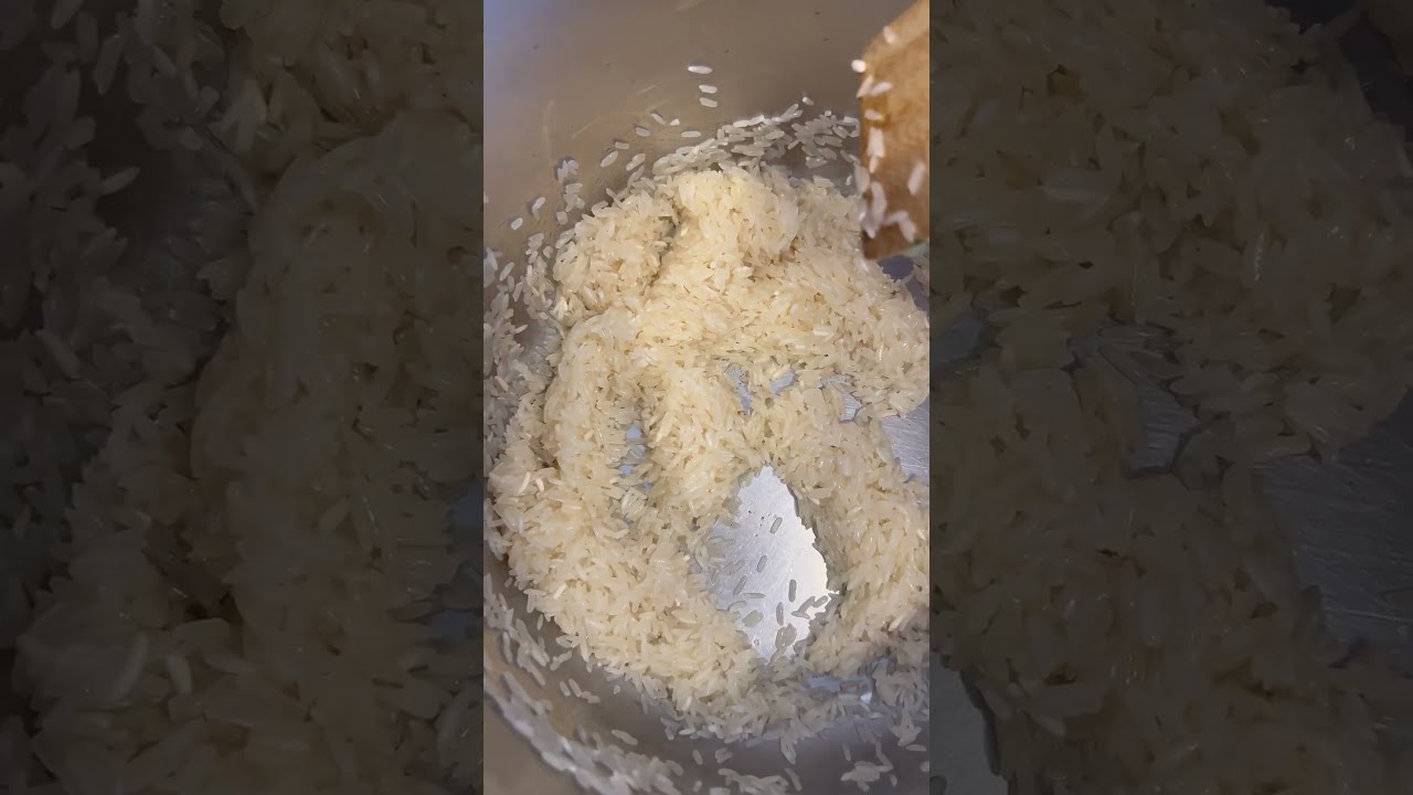 How to make Rice in the Instant Pot that doesn t stick to the bottom fyp short eats food