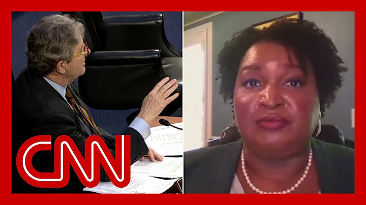 Stacey Abrams fires back at GOP senator about voting rights