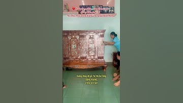 ❤️ Ngày 14.9.2024-bàn giao tủ thờ GC 19 đũa gõ đỏ về Thủ Dầu Một-Bình Dương cho quý khách hàng#đồ_gỗ