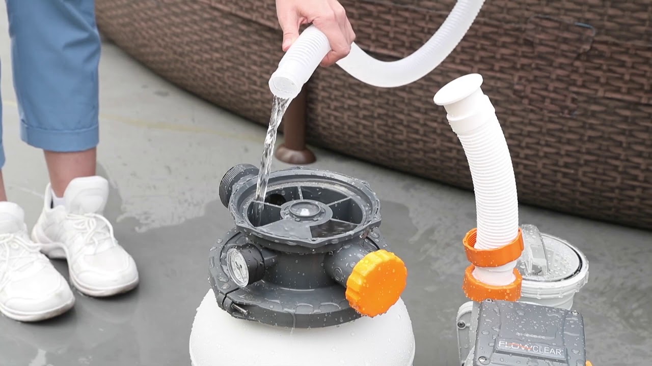 Aide & SAV piscine - Bestway réparer la soupape de commande du filtre à