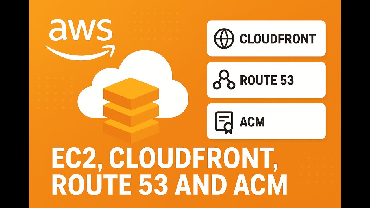AWS Tutorial: Setup EC2 with CloudFront, Route 53 & ACM (SSL) Step by ...