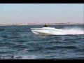 Scream and flycom outboard speed boat run