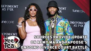 Sources Provide Update On Remy Ma And Papoose's Ongoing Divorce Court Battle   More