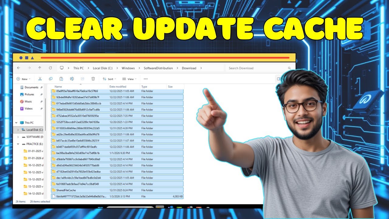 How To Clear Windows Update Cache In Windows 10 | Fix Errors & Free ...