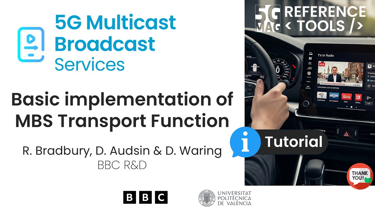 TUTORIAL - Basic implementation of MBS Transport Function - Multicast Broadcast Services (MBS)