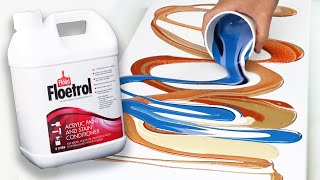 Australian Floetrol As A Pouring Medium - Fluid Art