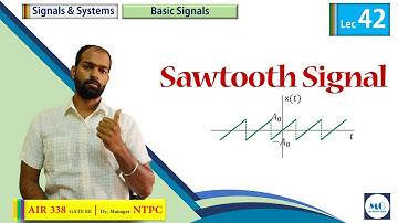 Sawtooth Signal💡 Basic Signals 💡 Signal & System : Lecture 42