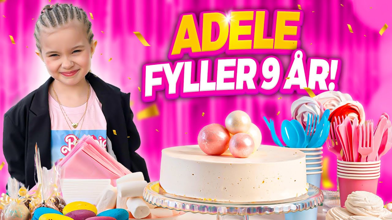 ADELE FYLLER 9 ÅR! - Följ med på hela födelsedagen i Spanien!