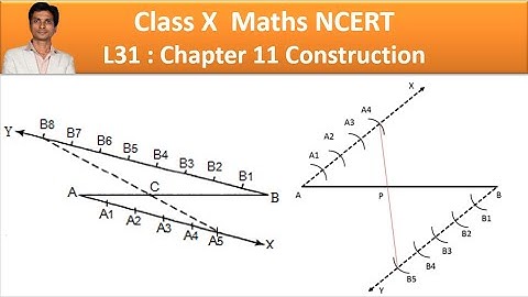 Chapter 11 Constructions Ex 11.1 Intro Class 10 Maths