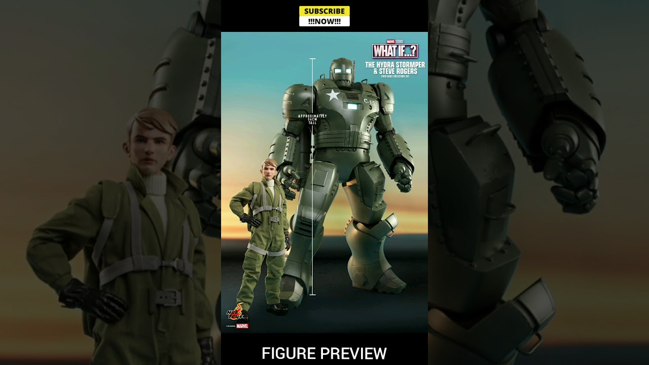 HOT TOYS : WHAT IF...? - THE HYDRA STOMPER AND STEVE ROGERS - PREVIEW