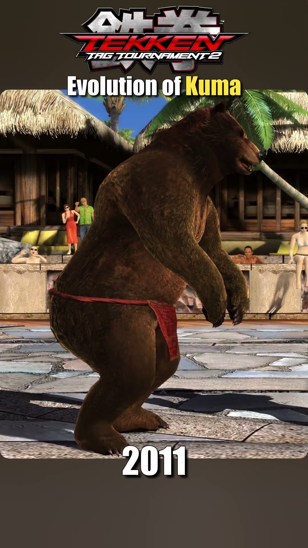 Evolution of Kuma #tekken - YouTube