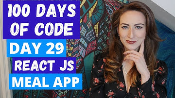 REACTJS MEAL ORDERING APP | DAY 29 | 100 DAYS OF CODE | LILLY CODE | TECH, CODE & CAREER CHANNEL