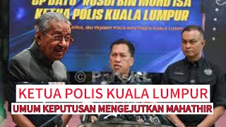 Download Lagu KETUA POLIS KUALA LUMPUR DEDAHKAN KEPUTUSAN SIASATAN PALING MENGEJUTKAN MAHATHIR MP3 Download Lagu KETUA POLIS KUALA LUMPUR DEDAHKAN KEPUTUSAN SIASATAN PALING MENGEJUTKAN MAHATHIR MP3