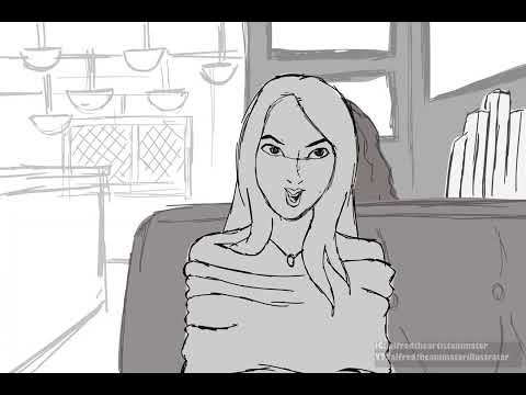 THAT NO, NO, NO, NICE DATE FROM OBSESSION (2D Animatic) | Alfred The Animator and Illustrator