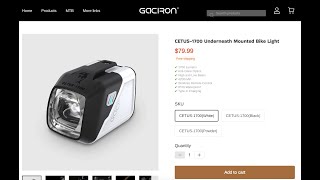 Gaciron Cetus 1700 Light Review