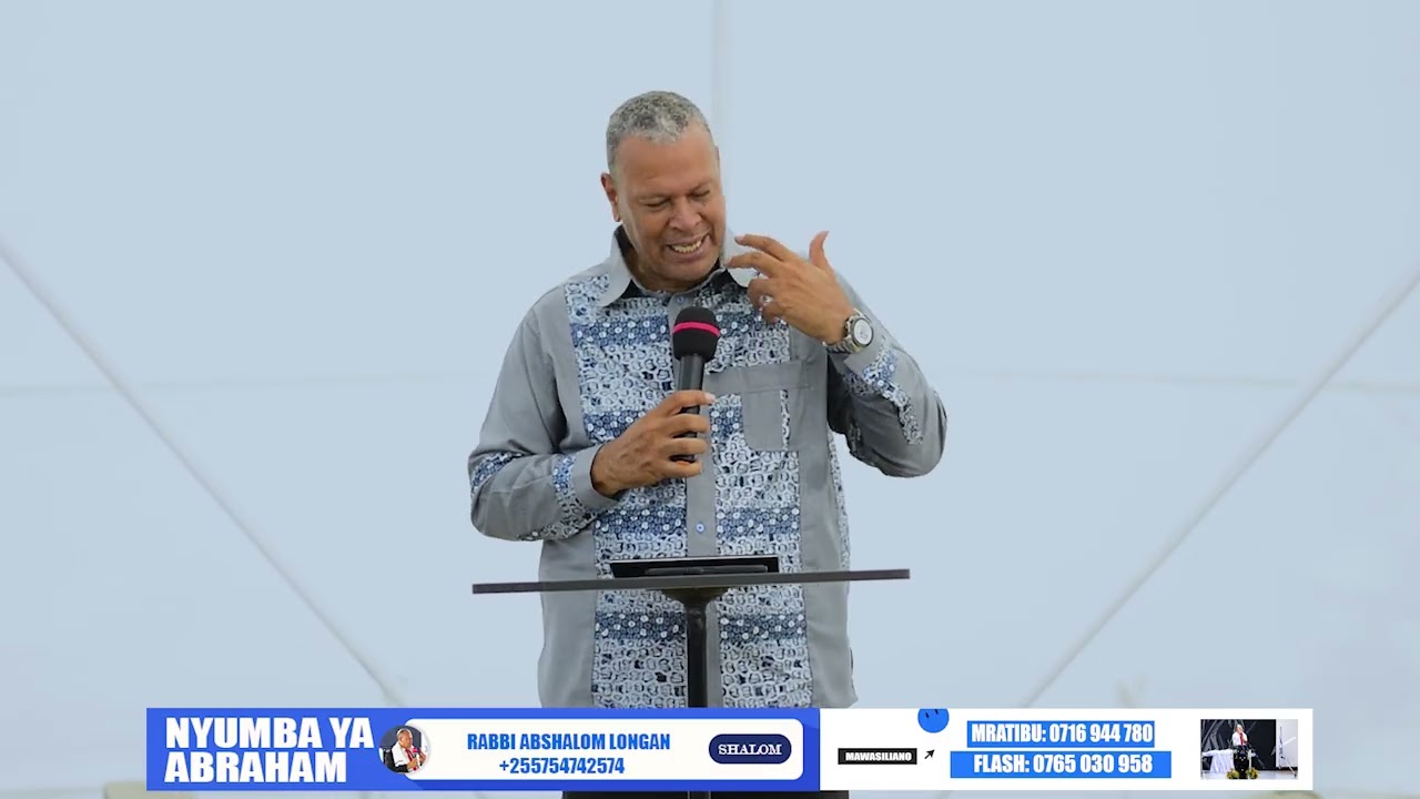 JINSI YA KUJUA MAMBO YALIYOFICHWA Day 2 - NYUMBA YA ABRAHAM DAR ES SALAAM - RABBI ABSHALOM LONGAN