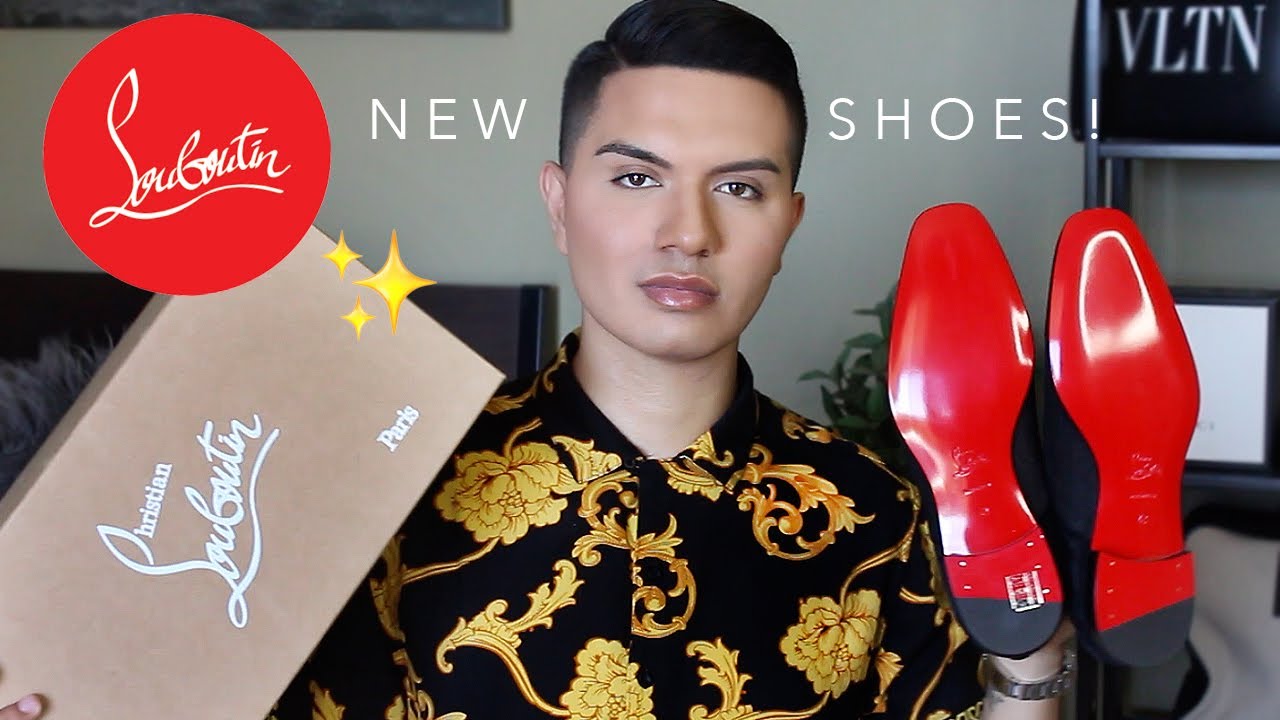 NEW RED BOTTOMS! Men's Louboutin Unboxing 