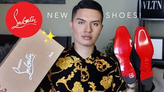 NEW RED BOTTOMS! Men's Louboutin Unboxing 