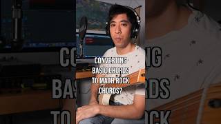 Turning Basic Open Chords Into Math Rock Chords? #mathrock #midwestemo #guitarchords #guitarlesson