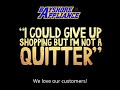 “I could give up shopping but I’m not a quitter”