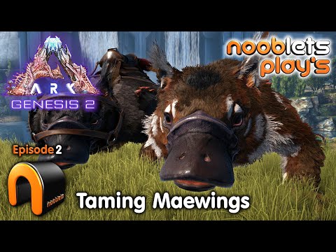 Ark Genesis 2 Taming Maewings Ep2 Nooblets Plays Arkgenesis2 Youtube