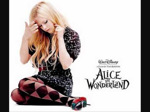 Avril Lavigne Underground ALICE IN WONDERLAND Instrumental With Lyrics 