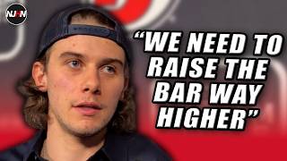 FULL Jack Hughes Devils Exit Interview: Unmet Expectations; Season Analysis; a Different Offseason