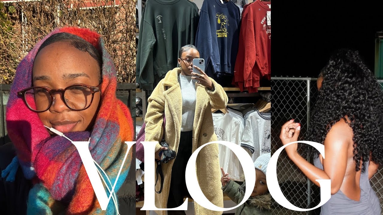 VLOG| It’s been a minute let’s chat, styling ISEE Burmese  curly half wig, mall runs + more 