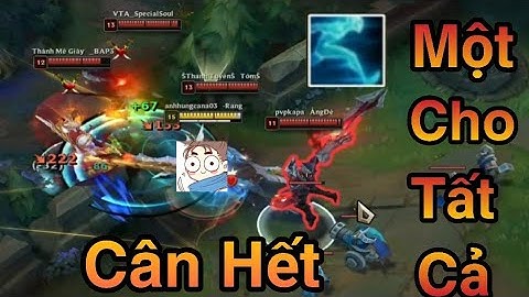 Pha Cân Cả Team Bạn Của Yasuo Tốc Hành Trong Chế Độ Một Cho Tất Cả 2020 | Yasuo One For All 2020