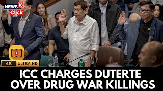 Former Philippines President Duterte Charged With Crime Against Humanity By ICC | 4K | News18 screenshot 5