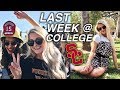 college week in my life: my last week of college EVER!