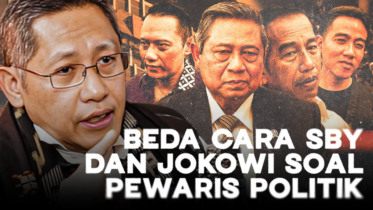 Beda Cara SBY dorong AHY ke Anies dan Jokowi Restui Gibran ke Prabowo Ft. Anas Urbaningrum