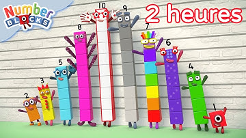 ADDITION et SOUSTRACTION ➕➖| Numberblocks 2 heures d
