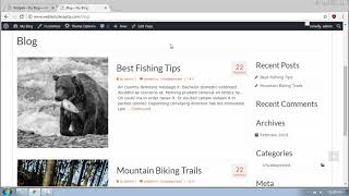How to Create a Secure Website With WordPress(Customize the Homepage Layout & the Widget Area)Part-9