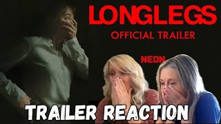 LONGLEGS Official Movie Trailer Reaction | Nicolas Cage & Maika Monroe