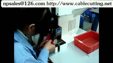crimping machine working video WPM-2008  http://www.cablecutting.net