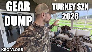 FULL TURKEY HUNTING GEAR DUMP + TIDEWE SETUP! 🦃