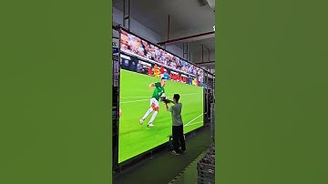 Worth applause. #ledscreen #ledwall #leddisplay #eagerled #ledmodule