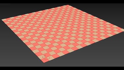 3ds Max - chess deck selection